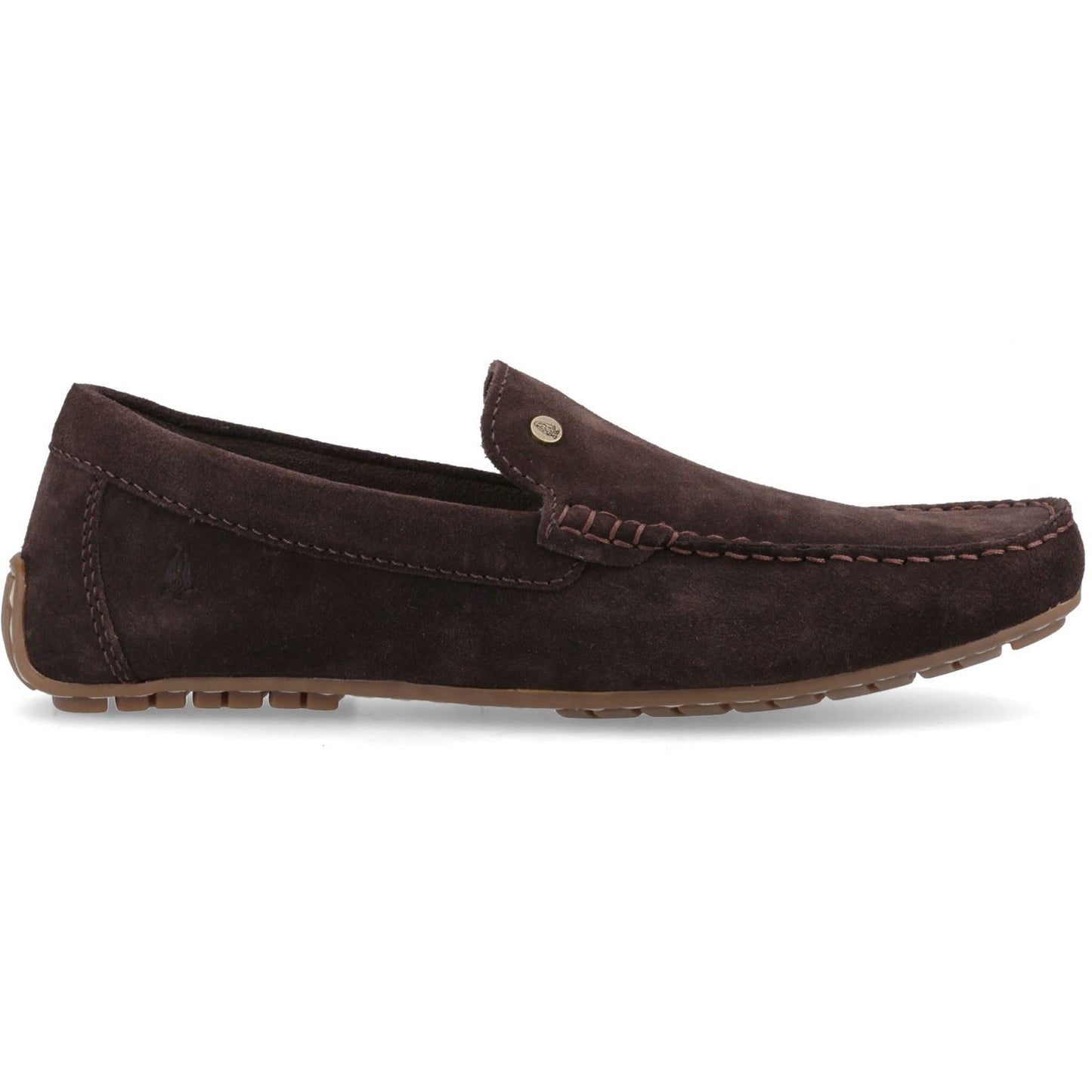Hush Puppies Ralph Suede Leather Men's Brown Loafers