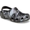 Crocs Classic Camouflage Thermoplastic Men's Black/Slate Grey Sandals