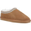 Cotswold Foxmoor Leather Women's Tan Slippers