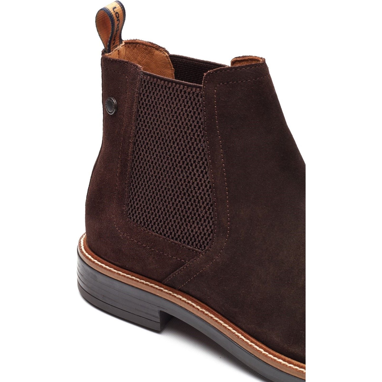 Base London Sussex Chelsea Boot Leather Men's Brown Boots