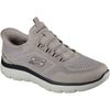 Skechers Summits Top Rate Textile Men's Taupe/Black Standard Trainers