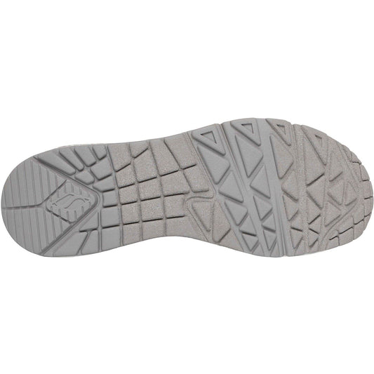 Skechers Uno Safari Time Polyurethane Women's White/Leopard Trainers