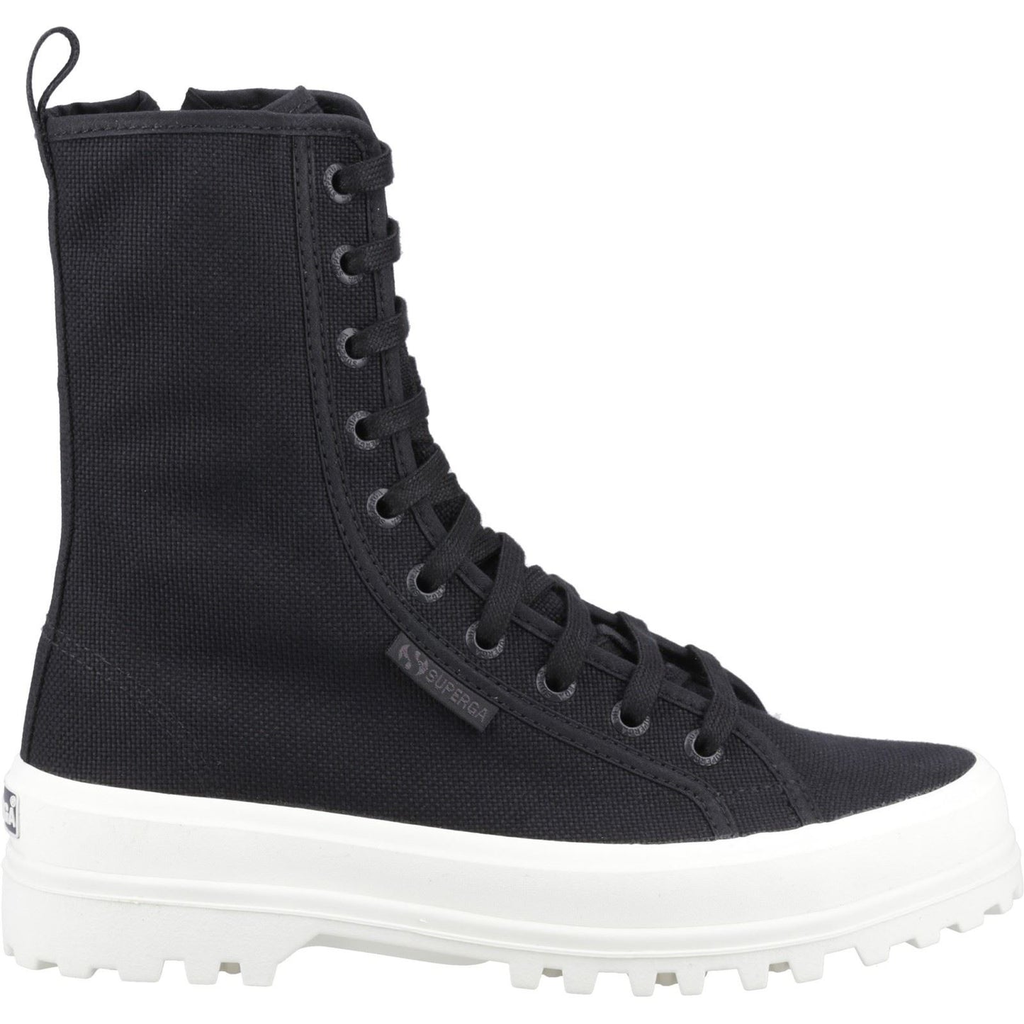 Superga Women's 2641 Alpina High Trainers in Black