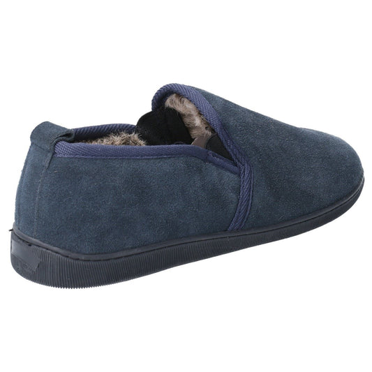 Hush Puppies Men's Arnold Slipper in Navy
