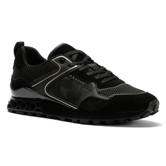 Cruyff Fuori Men's Black/Gold Trainers