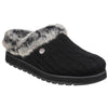 Skechers Women's Keepsakes Ice Angel Mule Slipper in Black