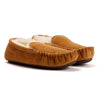 Osprey London The Sunday Suede Men's Chestnut Slippers