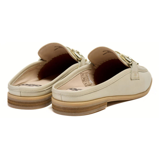 Pod Mila Leather Women's Taupe Mules