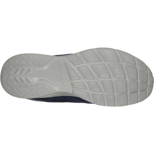 Skechers Men's Dynamight 2.0 Lace Up Memory Foam Trainer in Navy