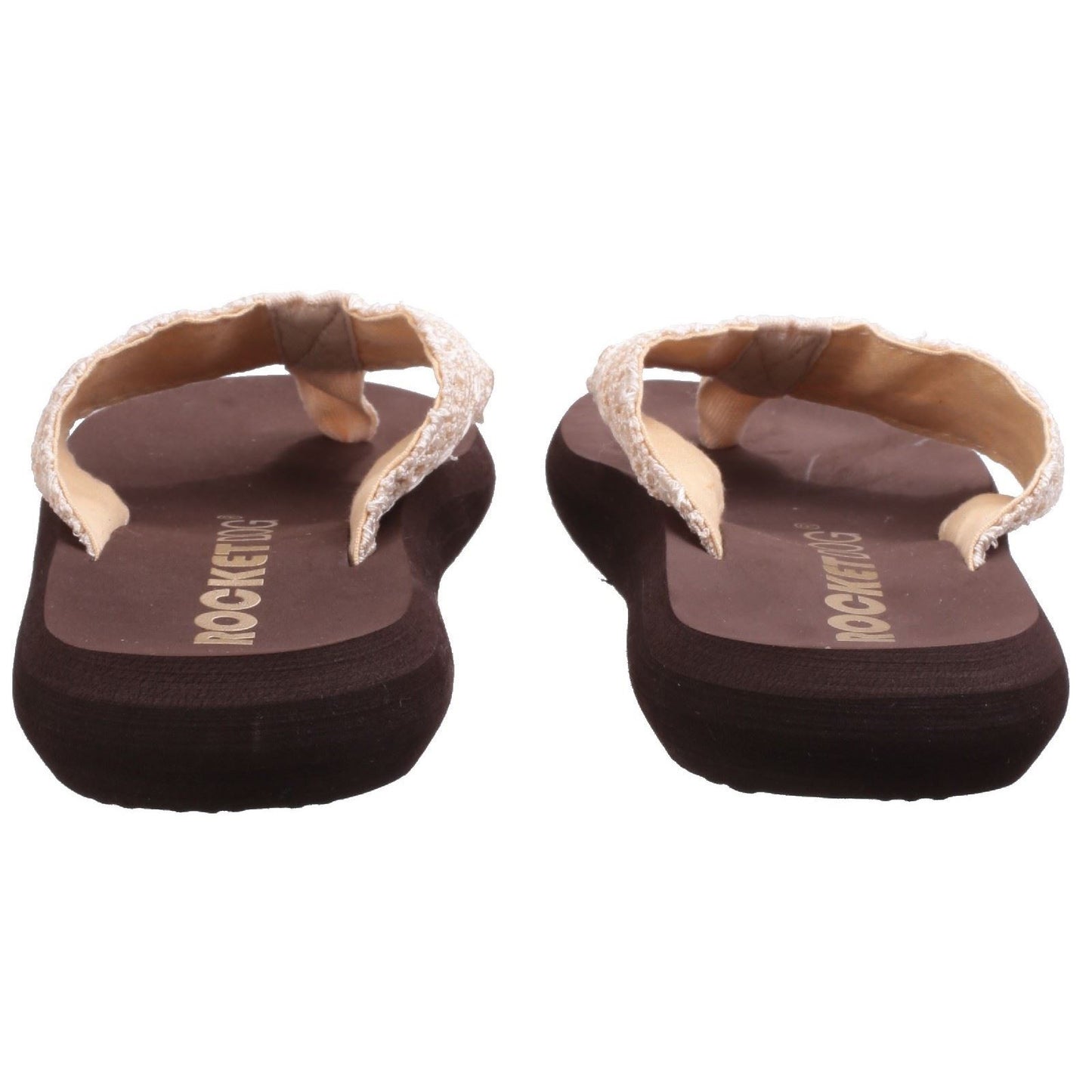 Rocket Dog Spotlight Lima Fabric Women's Natural Multi Flip Flops