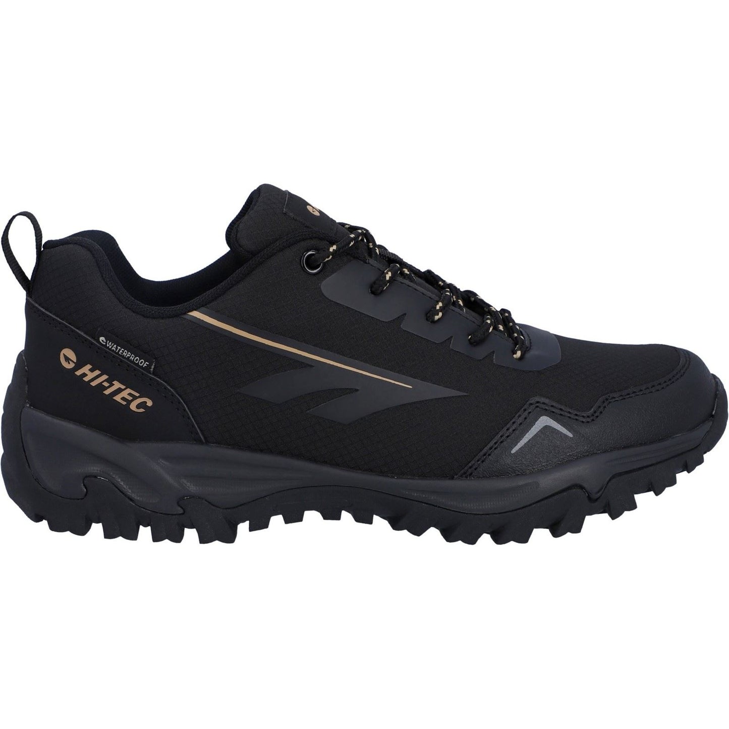 Hi-Tec JAGUAR SPORT WP Polyester Men's Black/Dune Hiking Boots