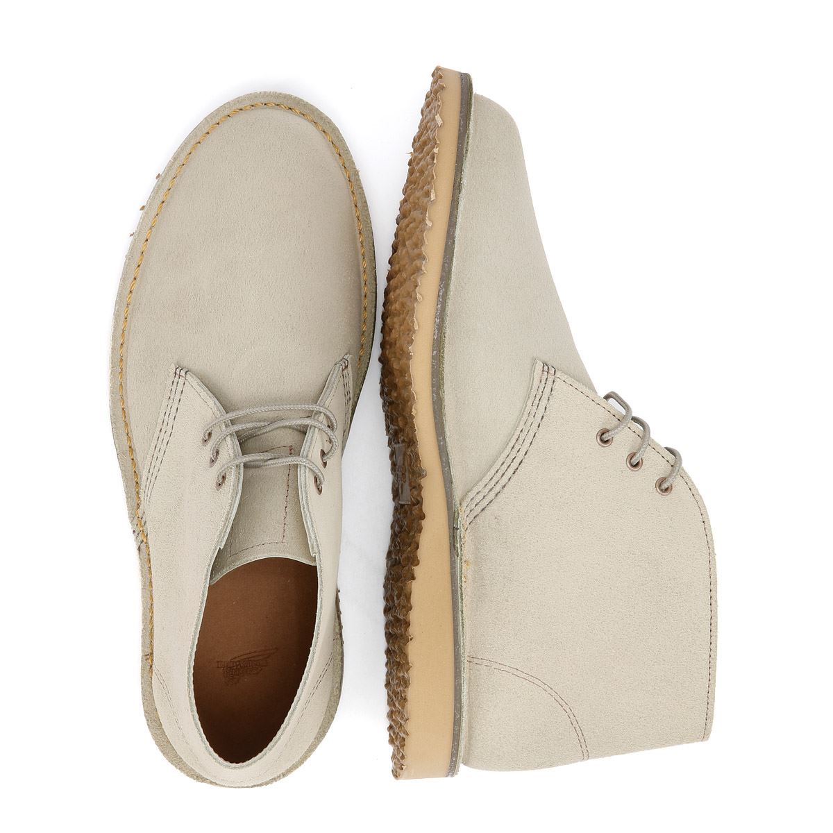 Red Wing Weekender Chukka Leather Men's White Sand Mohave Boots