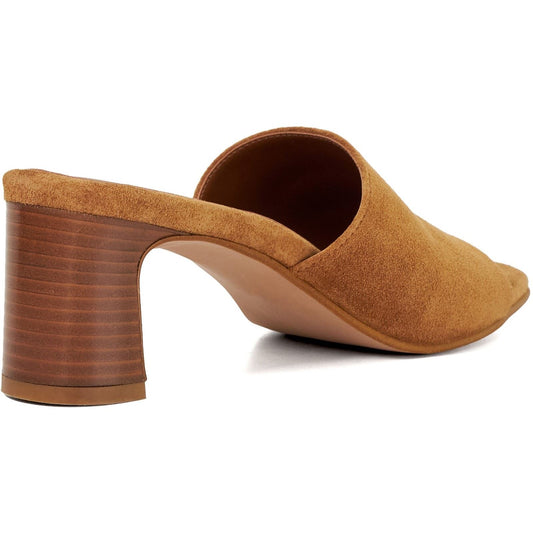 Dune Jule Suede Women's Tan Sandals