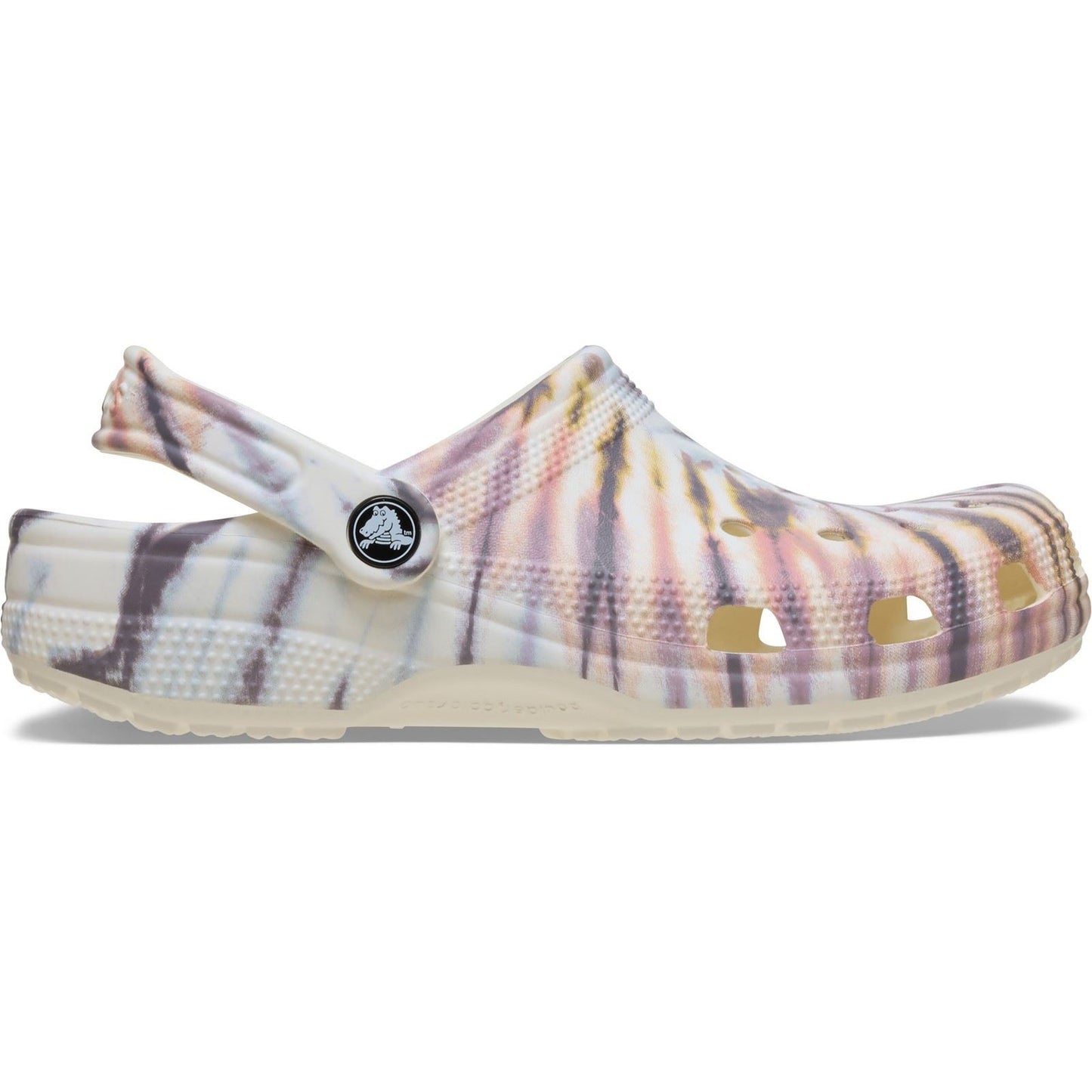 Crocs Classic Tie Dye Thermoplastic Women's Chalk/Multi Sandals