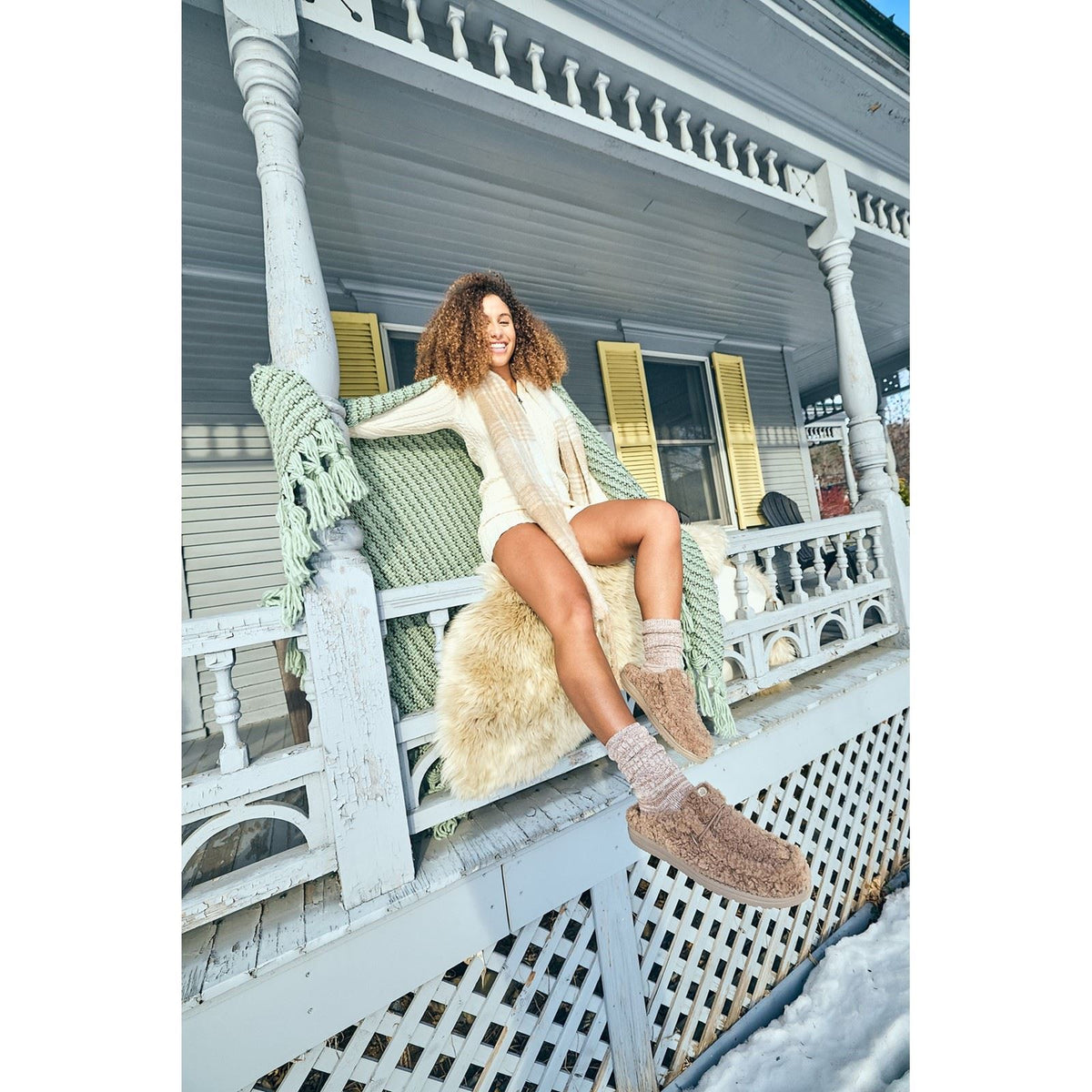 HEYDUDE Wendy Polyester Women's Timber Wolf Mules