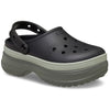 Crocs Classic Stacked Thermoplastic Black Clogs
