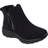 Skechers Easy Going Urban Zip Leather Women's Black Boots