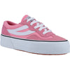 Superga Women's 3041 Revolley Colorblock Platform Trainer in Pink/White