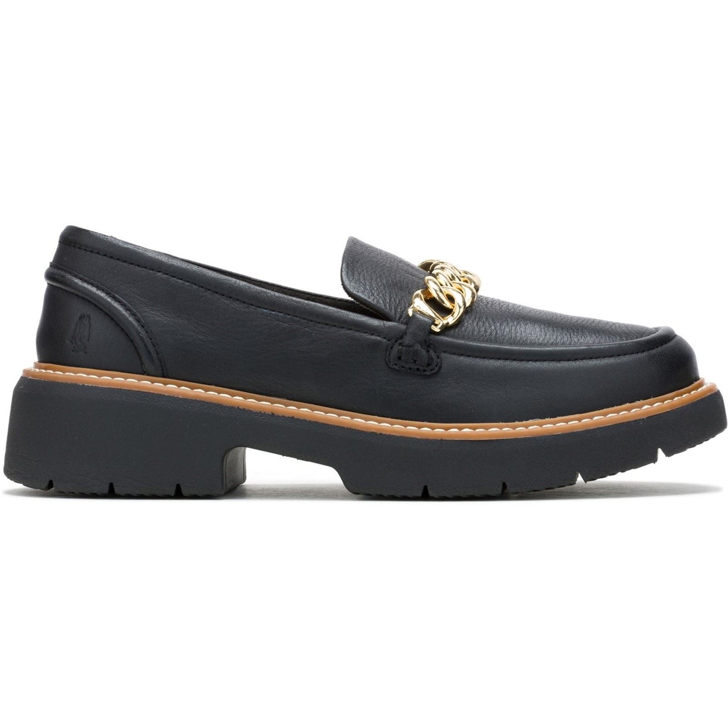 Hush Puppies Jodie Leather Women's Black Loafers