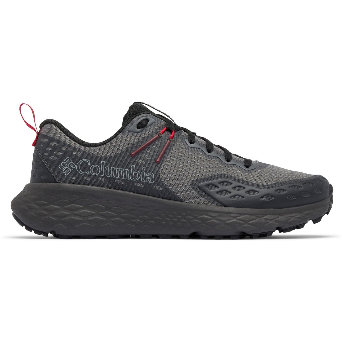 Columbia Konos TRS Polyester Men's Grey/Red Hiking Boots