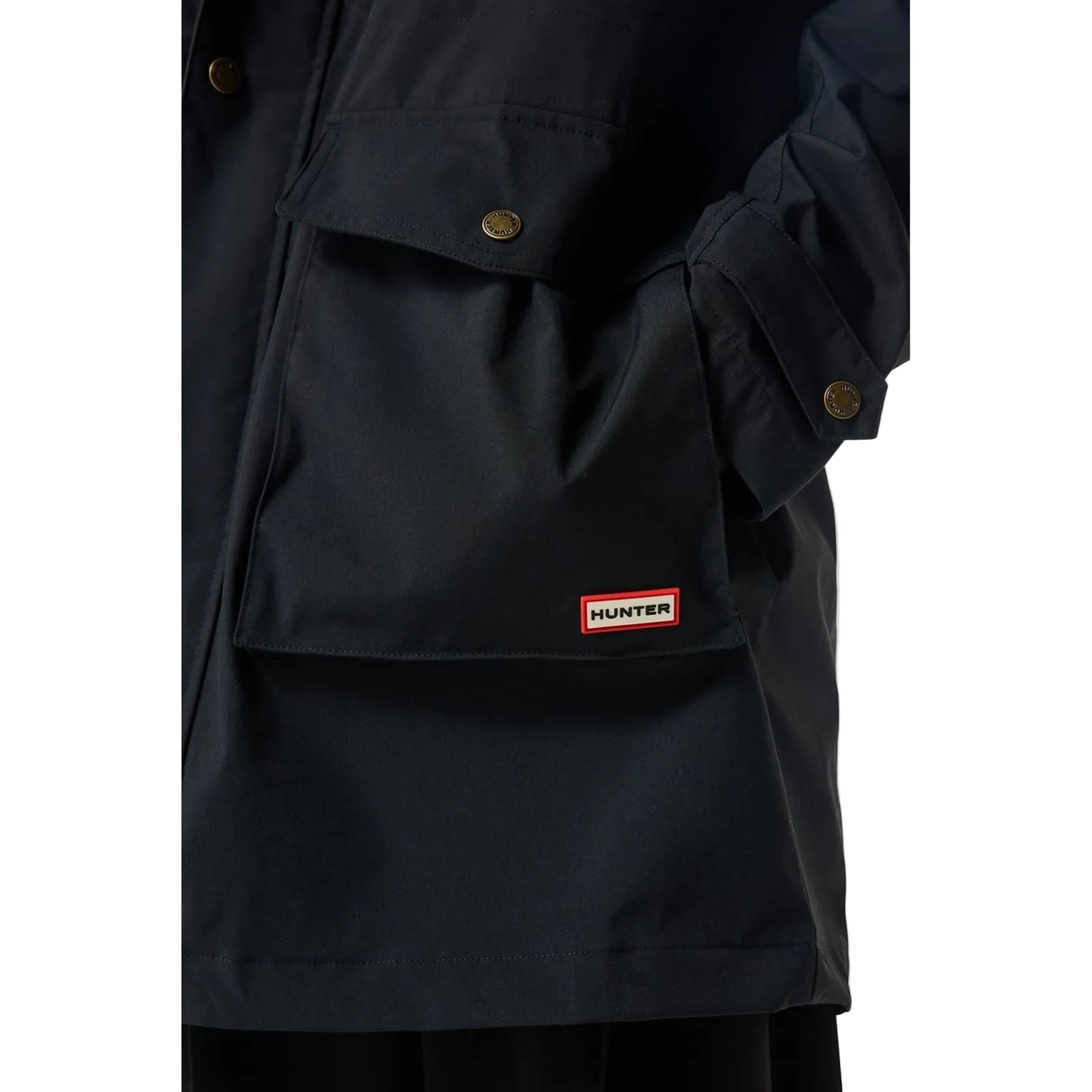 Hunter Lightweight Waterproof Men's Black Rain Parkas