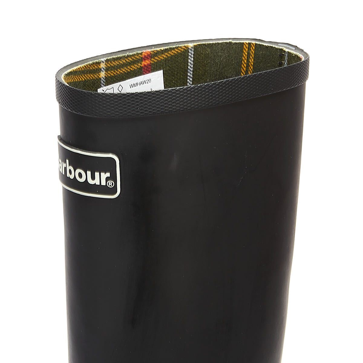 Barbour Abbey Womens Black Wellies