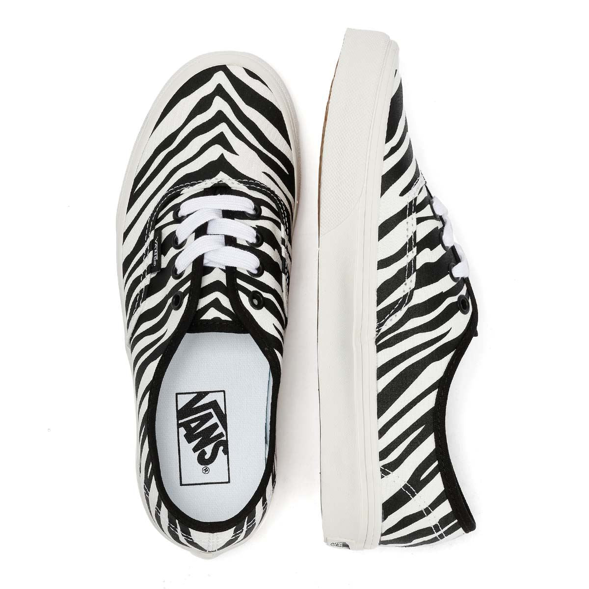 Vans Authentic Women's Animalier Zebra Trainers