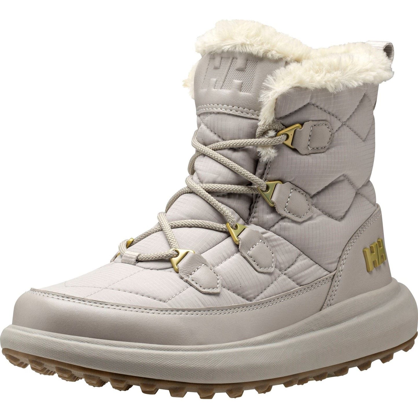 Helly Hansen Sport Willetta 2 Mid Leather Women's Mellow Grey Winter Mid Calf Boots