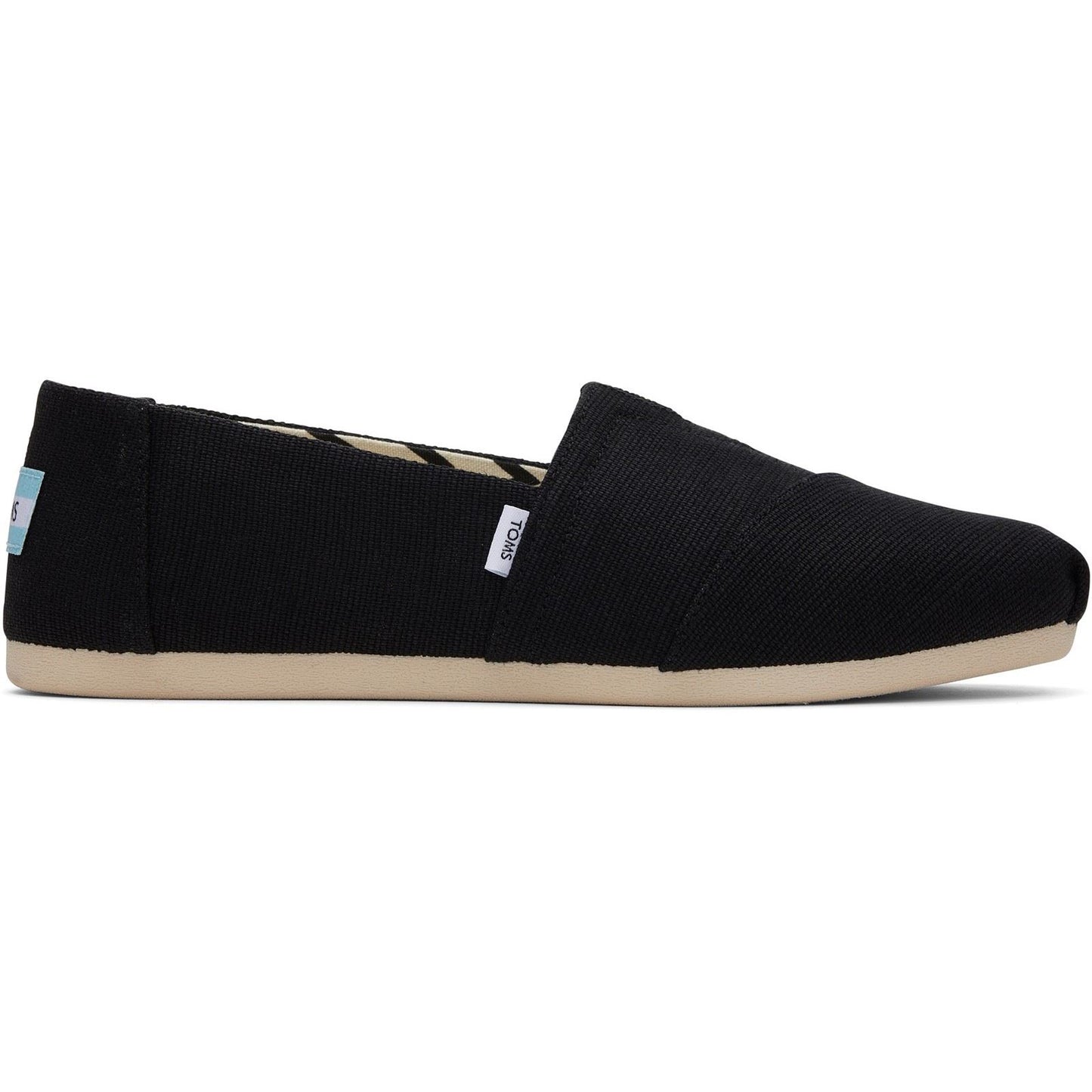 TOMS Alpargata Cotton Women's Black Shoes