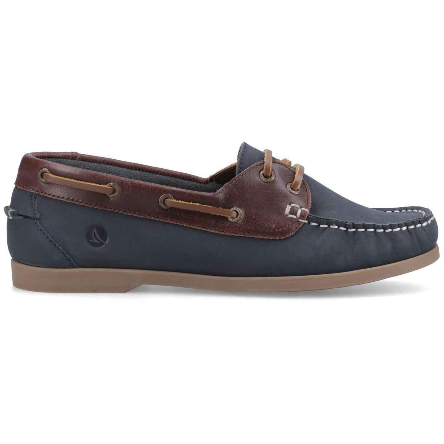 Sperry Balboa 2 Eye Boat Nubuck Women's Navy/Brown Boat Shoes