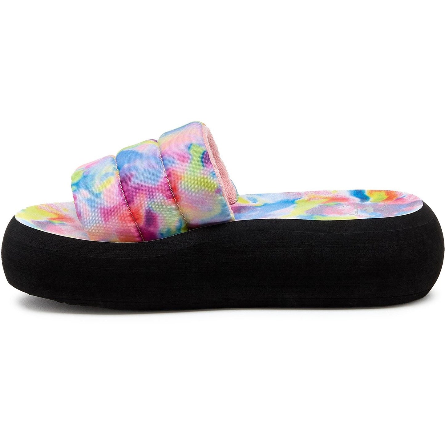 Rocket Dog Women's Splash Loyal Tie Dye Sandal in Pink/Multi