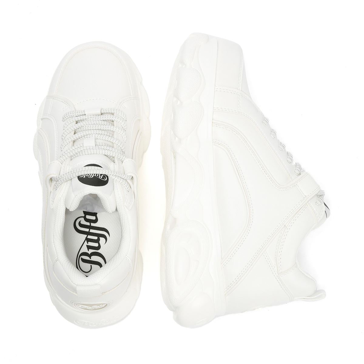 Buffalo CLD Corin Women's White Trainers