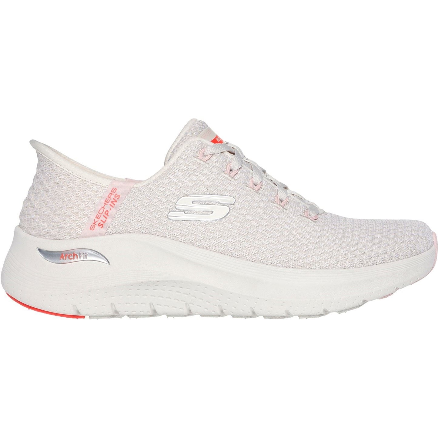 Skechers Women's Arch Fit 2.0 Good Energy Trainers in Natural/Multi