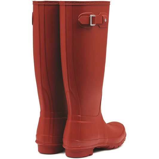 Hunter Women's Original Tall Wellington Boots in Military Red