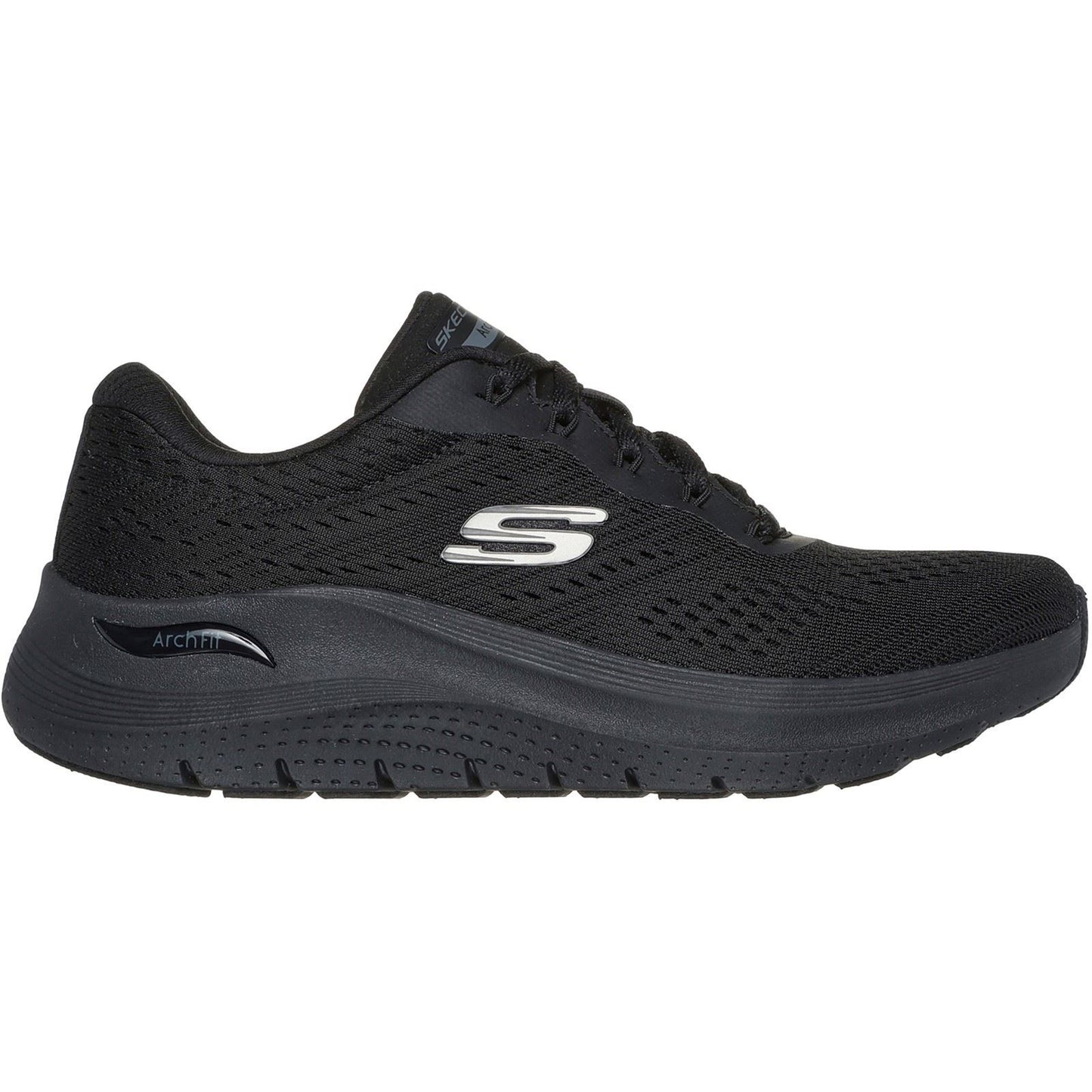 Skechers Arch Fit 2.0 Big League Polyester Women's Black Trainers