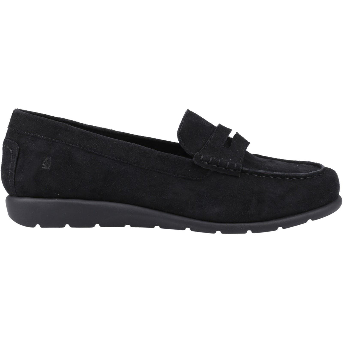 Hush Puppies Shelby Suede Women's Black Loafers