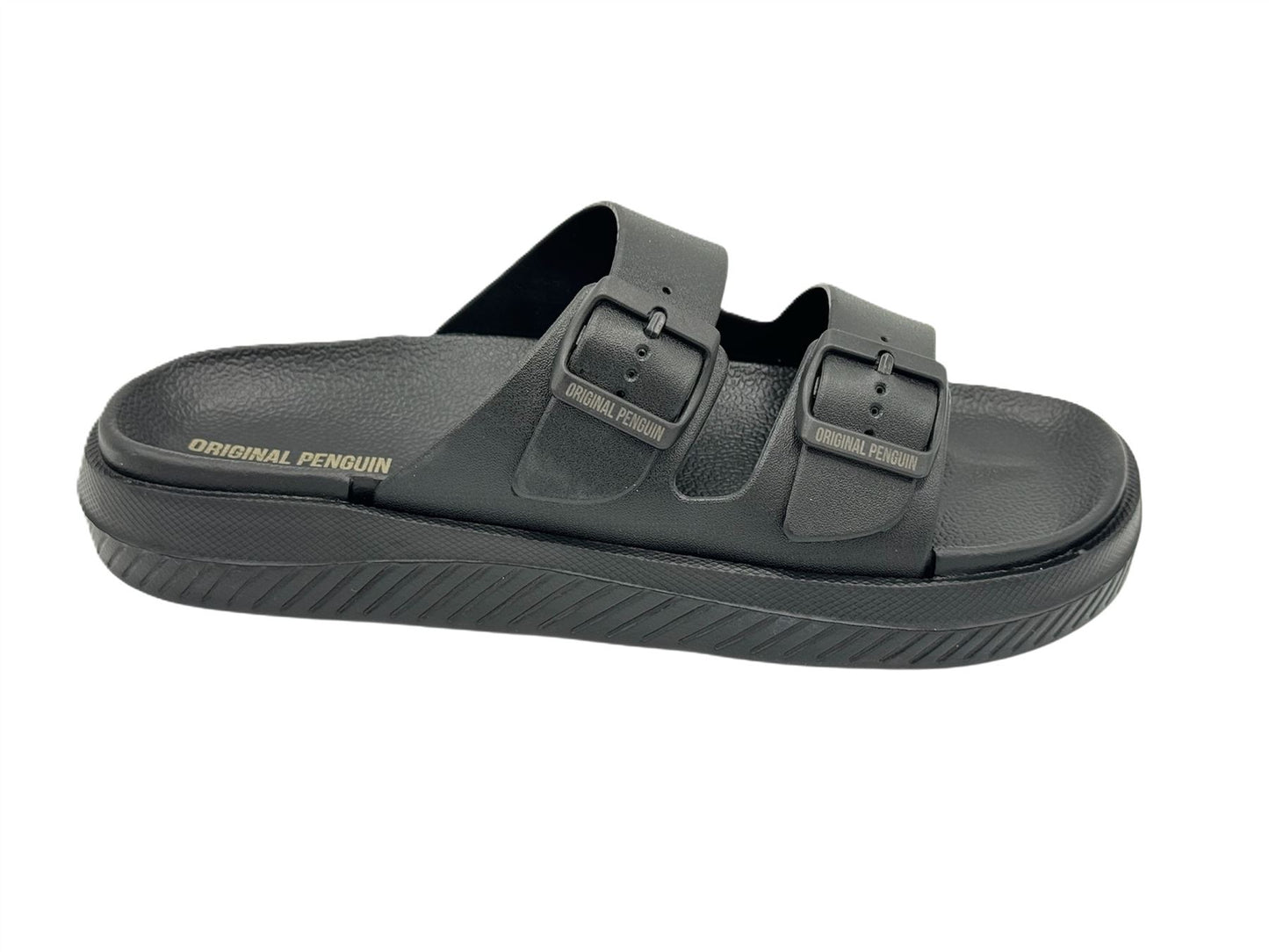 Penguin Playa Men's Black Sandals