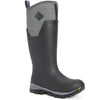 Muck Boots Women's Arctic Ice Tall Wellingtons in Black/Grey Geometric