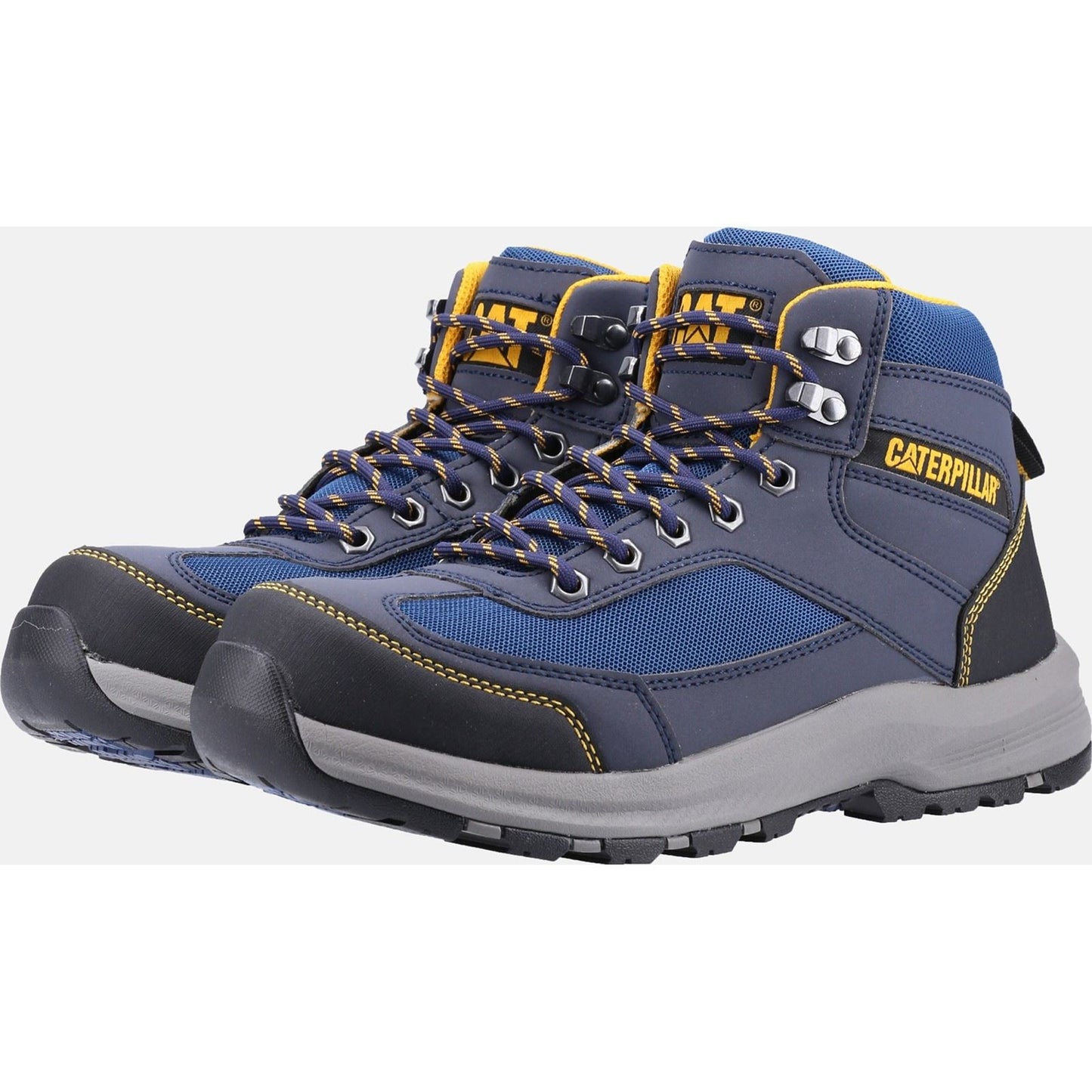 Caterpillar Men's Elmore Mid Safety Hiker in Navy