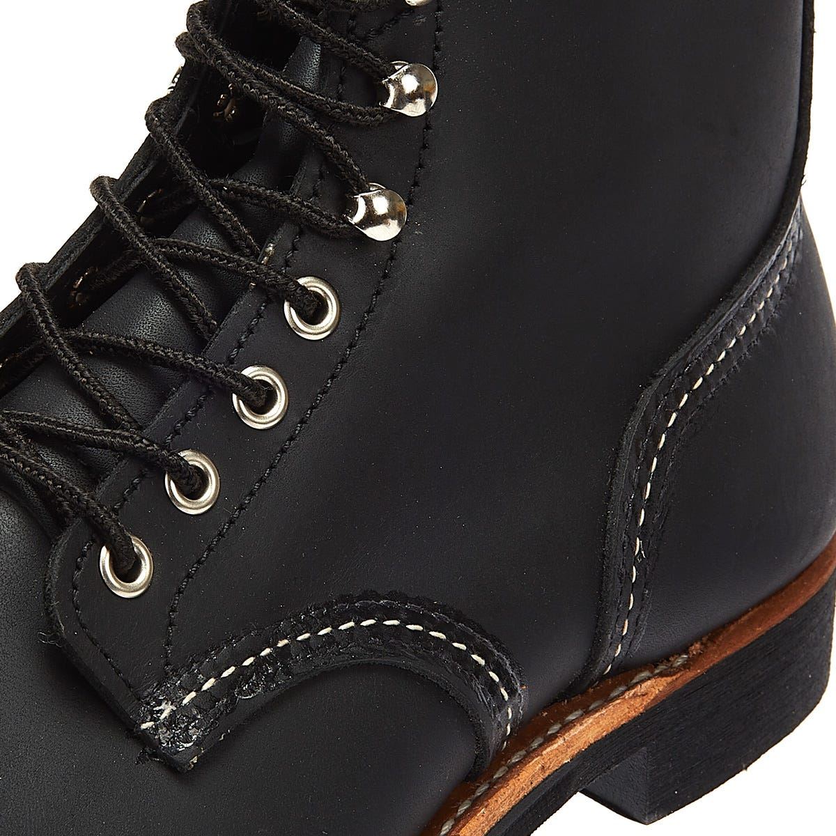 RED WING 8084 MENS IRON RANGER BLACK HARNESS LEATHER