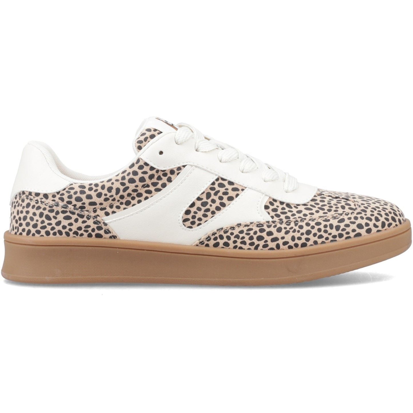 Hush Puppies Maura Textile Textile Women's Cheetah Trainers