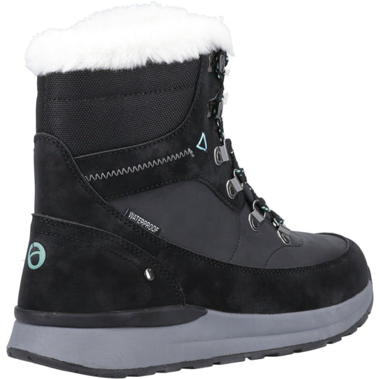 Cotswold Sheephouse Textile Women's Black Hiking Boots