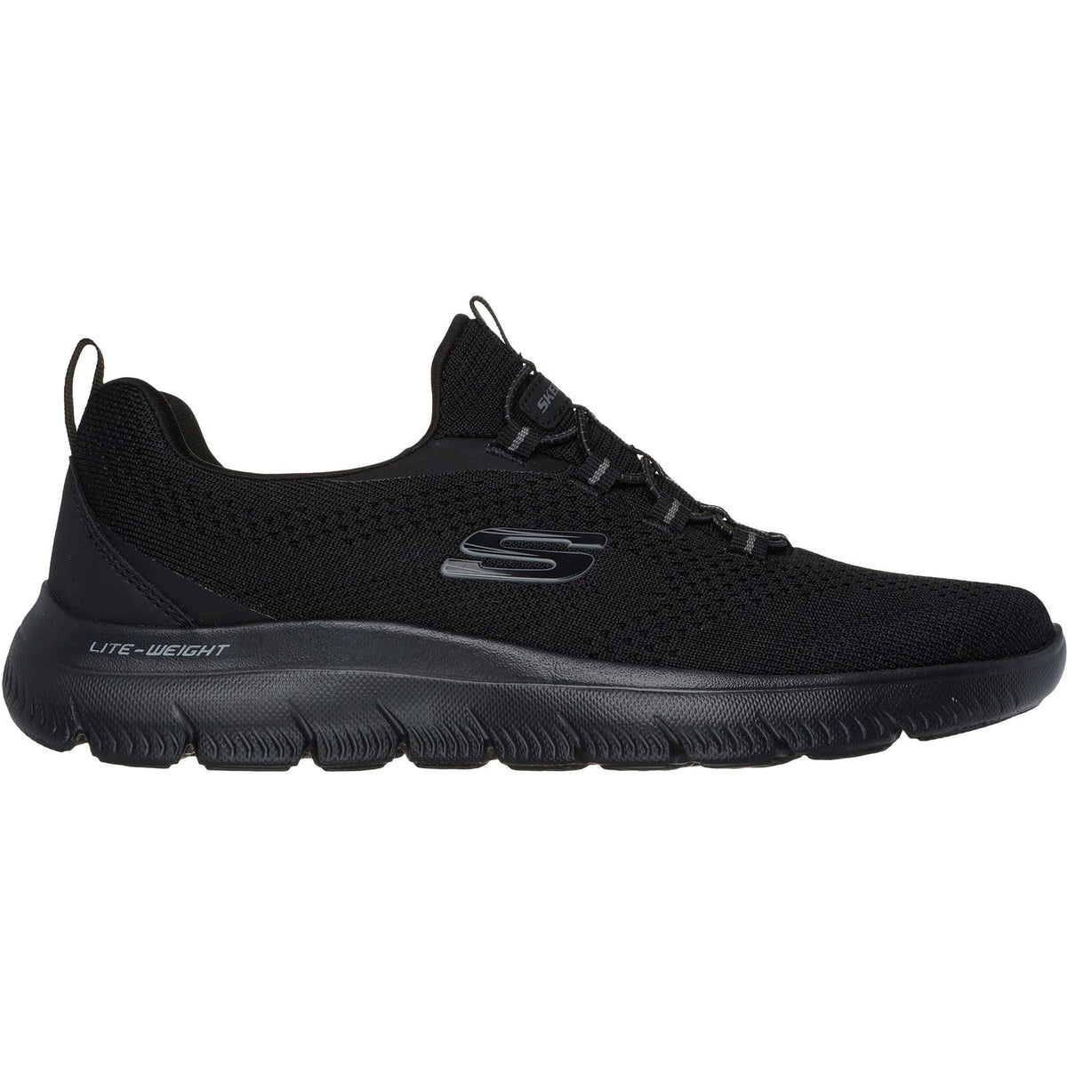 Skechers Summits Tallo Textile Men's Black Trainers
