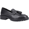 Hush Puppies Abigail Leather Black Loafers