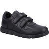Hush Puppies Lucas Leather Junior Black Shoes
