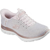 Skechers Arch Fit Summits - Soft Shimmer Textile Women's Light Pink Standard Trainers