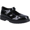 Hush Puppies Sabrina Patent Leather Junior Black Shoes