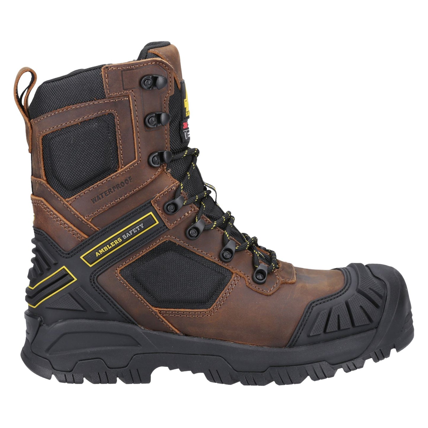 Amblers Safety Men's AS964C Detonate Safety Boot in Brown