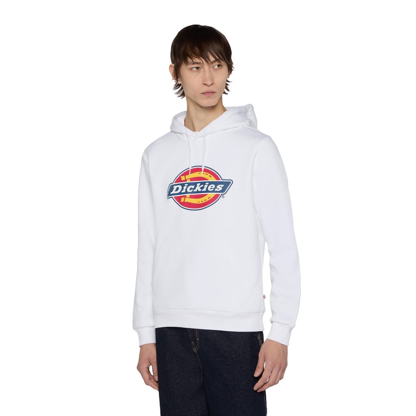 Dickies Unisex Icon Logo Hoodie in White