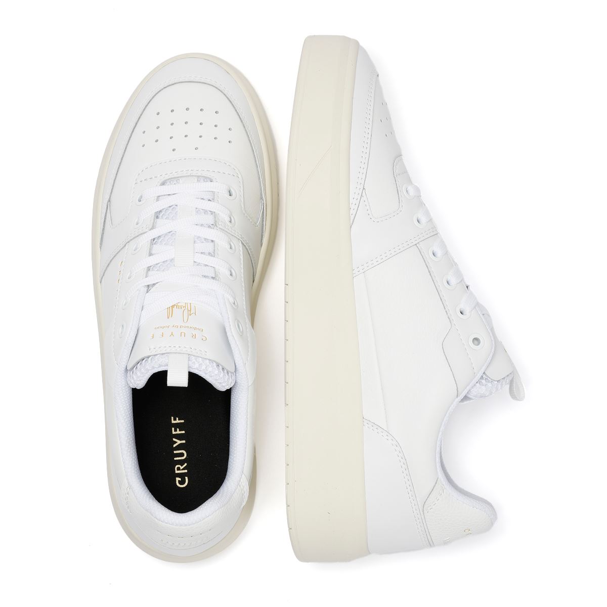 Cruyff Endorsed Pro Men's White Trainers